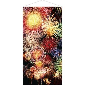 大花火タペストリー 防炎加工 Tc2 0079 ポップギャラリー Yahoo 店 通販 Yahoo ショッピング