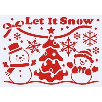 スノースプレー用型紙 A3 スノーマン ツリー Tc5 3030 ポップギャラリー Yahoo 店 通販 Yahoo ショッピング