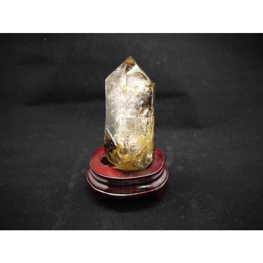 天然石 置物 水入り水晶１（シトリン）