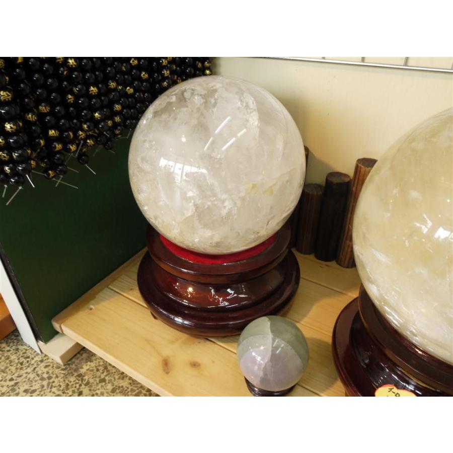 天然水晶玉 大玉　希少品