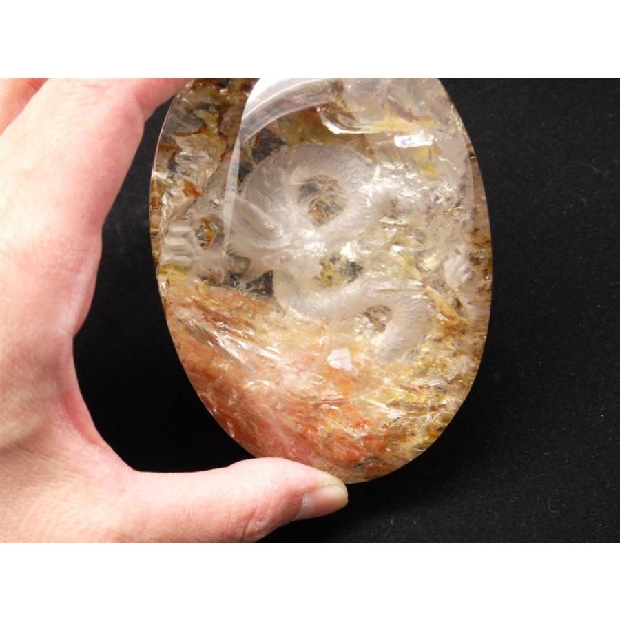 天然石 置物 ガーデン水晶 龍入り庭園水晶3 : POPI-Selection - 通販 
