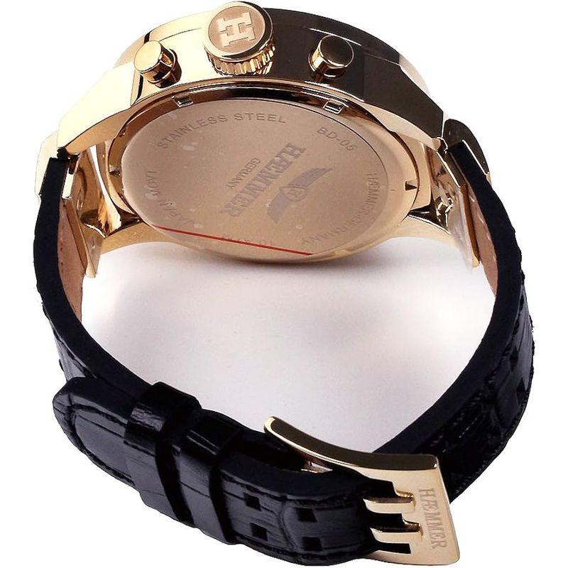 ヘンマー 腕時計 ドイツブランド ユニセックス 日本製クォーツ クロノ
