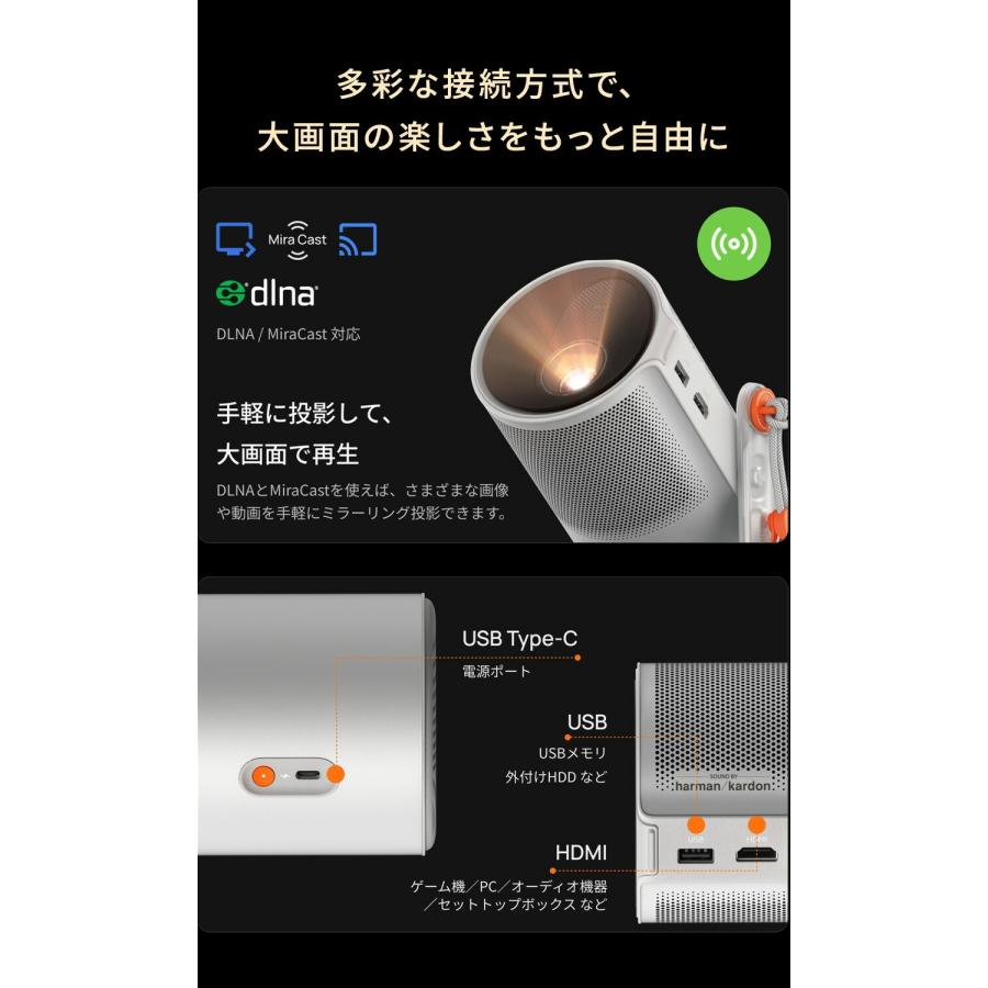 Aladdin Poca Laser ＆ 専用ポータブルキット プロジェクター 小型 家庭用 置き型 bluetoothスピーカー ホームシアター | Aladdin X | 14