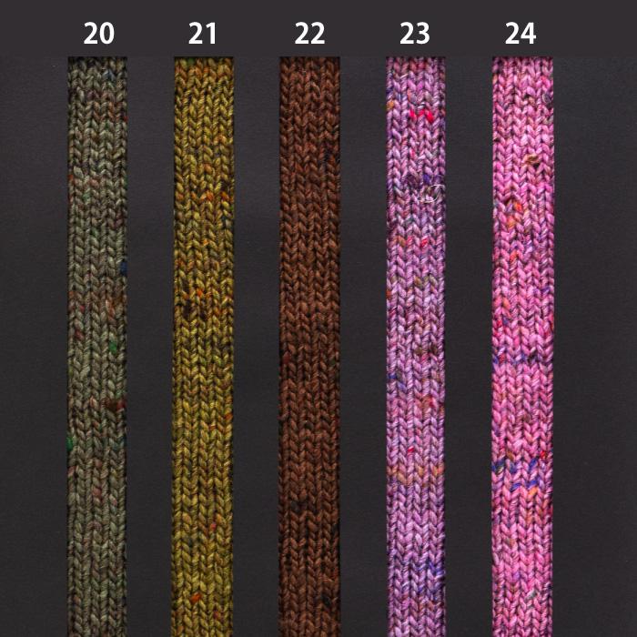 毛糸 並太 野呂英作 フォークロア(10玉入) 10玉入1袋 毛 ウール 毛糸のポプラ