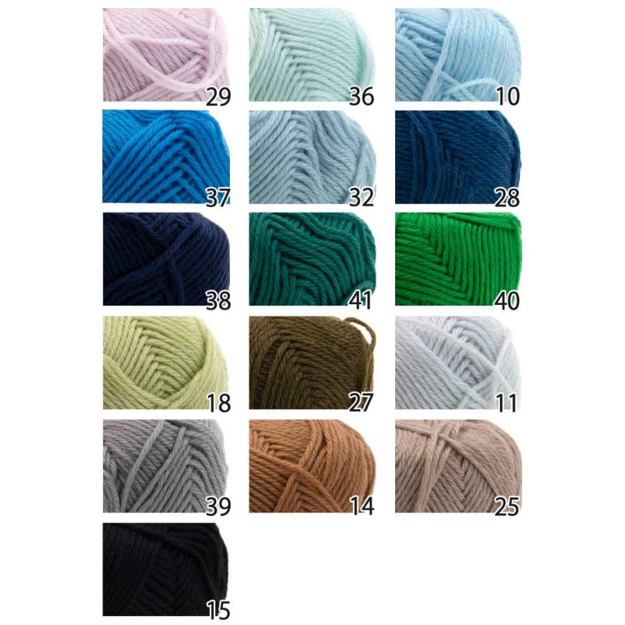 毛糸 合太 ダルマイングス 01-5140 やわらかラム 1玉 色番18〜42