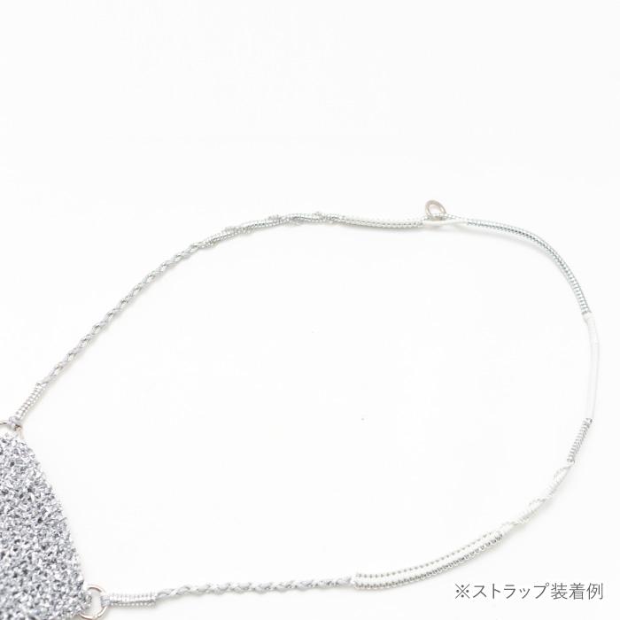 手芸 キット メルヘンアート 3537 LA MARCHEN STRAP シルバー 1セット