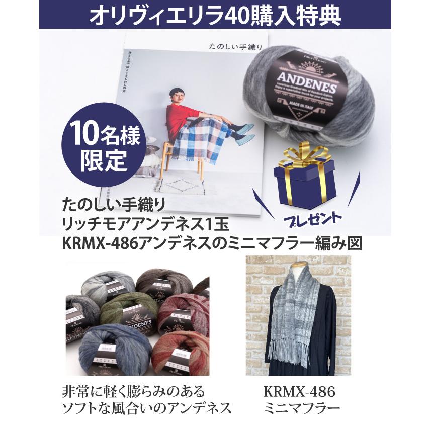 手芸 ポイント7倍 道具 リッチモア H601-003 オリヴィエリラ40 1ケ 