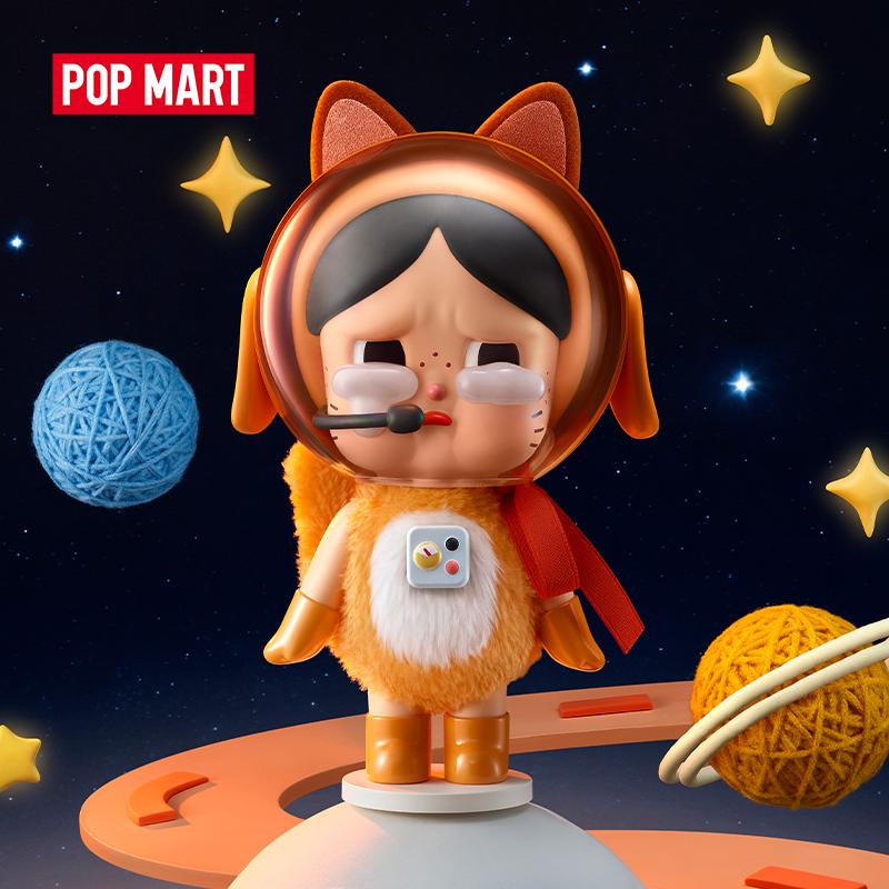 Crybaby 宇宙猫フィギュア(中国限定) POP MART（ポップマート） POP MART CRYBABY Space Cat ビッグサイズ