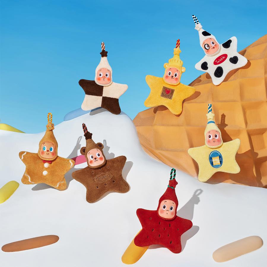 Twinkle Twinkle MOON GELATOハンドタオル シークレット POP MART（ポップマート） POP MART Twinkle Twinkle MOON GELATO