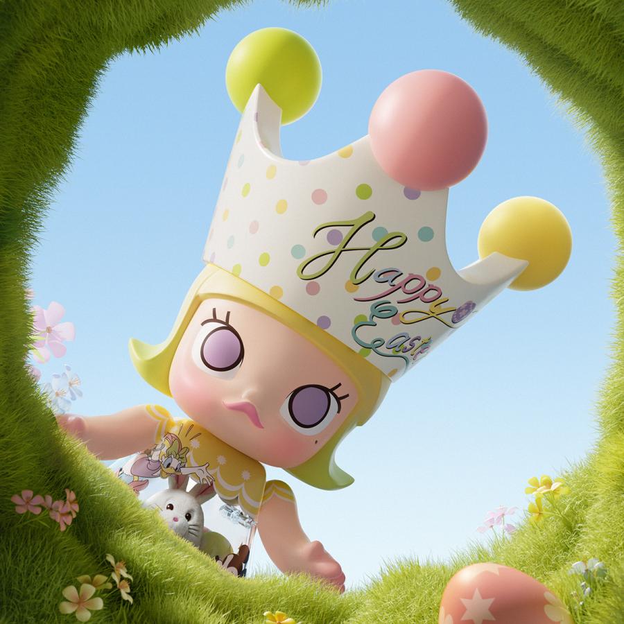 POP MART（ポップマート） POP MART MEGA ROYAL MOLLY 1000% Mickey