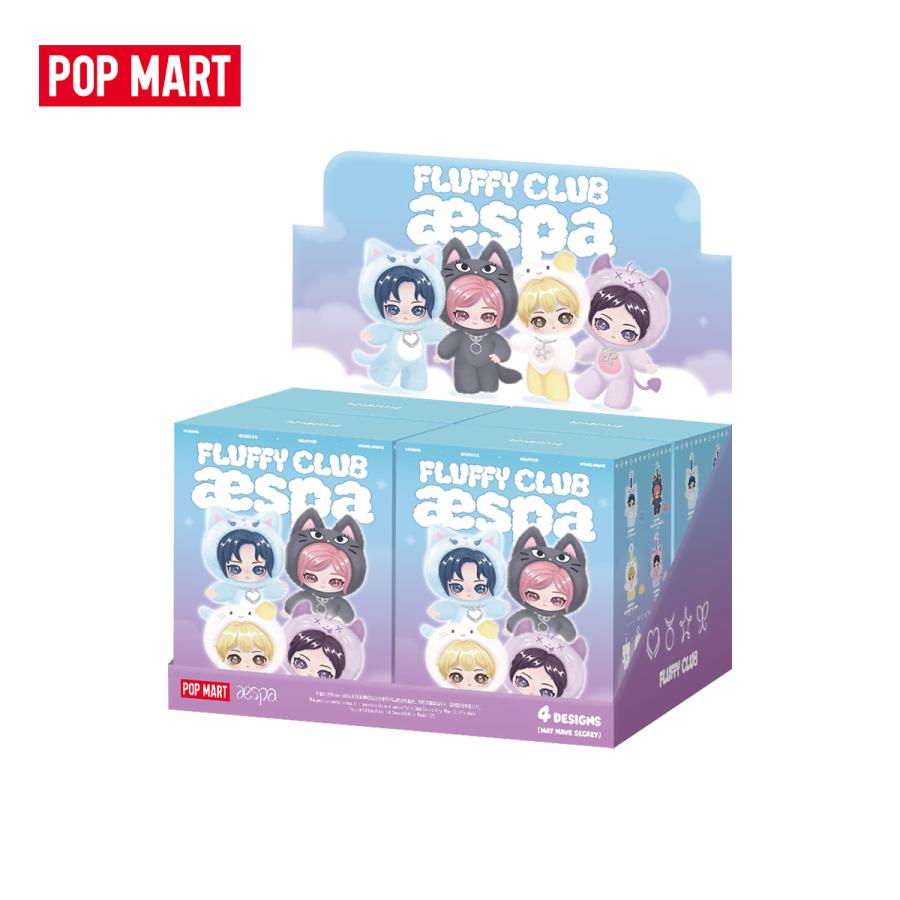 POP MART（ポップマート） POP MART aespa Fluffy Club シリーズ