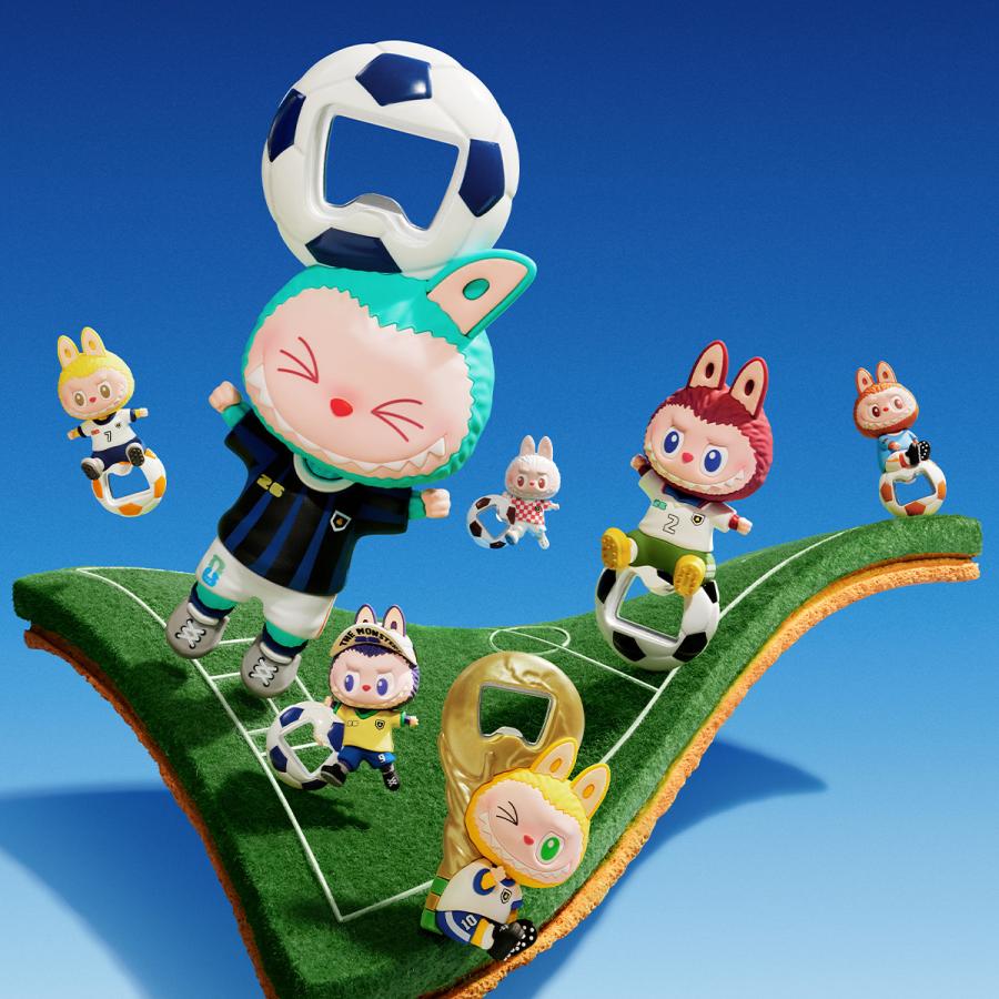 POP MART（ポップマート） POP MART THE MONSTERS × FIFA マグネット