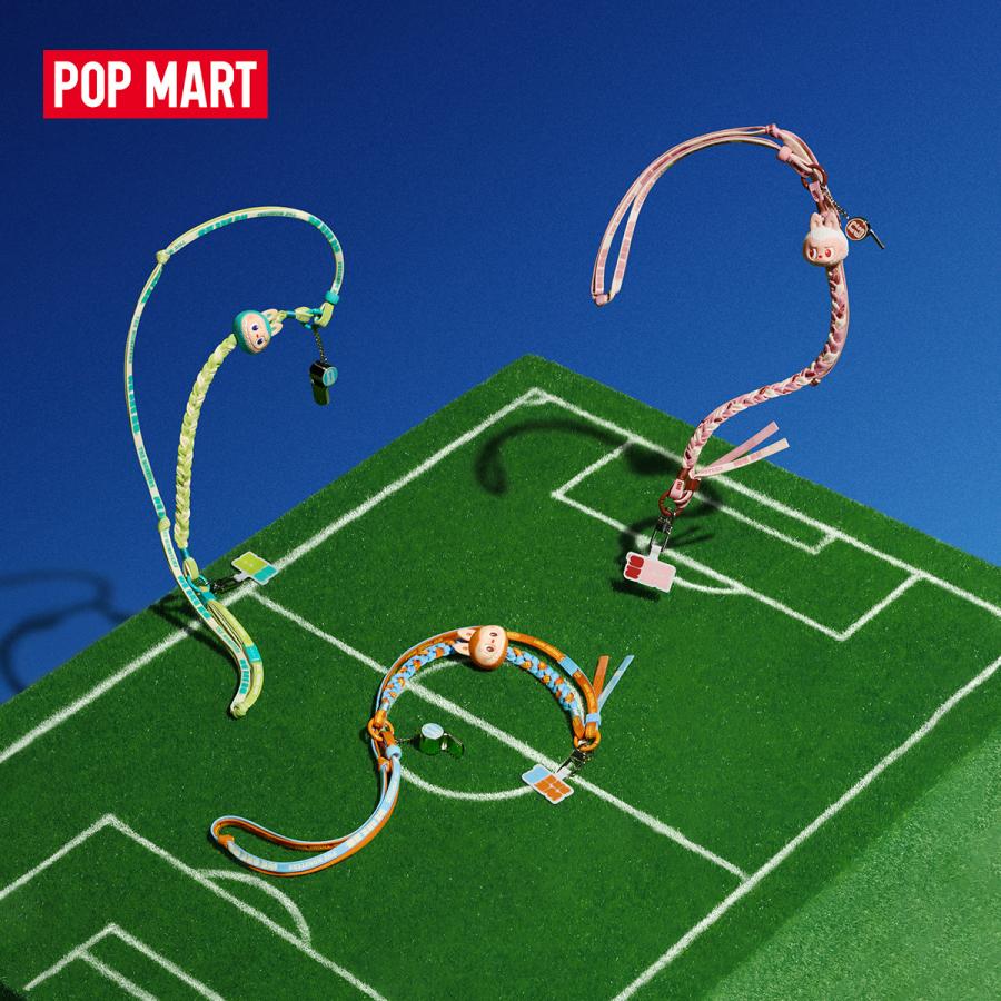 POP MART ラブブ　ボトルストラップ ネックストラップ POP MART（ポップマート） POP MART THE MONSTERS × FIFA ストラップ