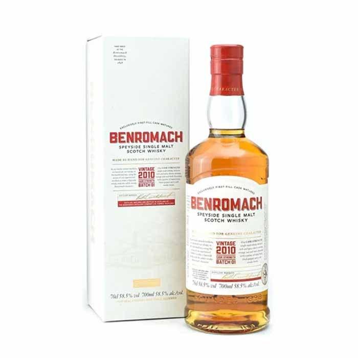 ベンロマック 2010 カスクストレングス バッチ01 ベンロマック カスクストレングス 2010 バッチ1 700ml 58.5