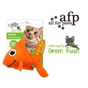 注文割引 最新作 訳アリ在庫処分品 afp all for paws Green Rush ゴールドフィッシュ 猫用おもちゃ 並行輸入品 rjhendon.hu rjhendon.hu