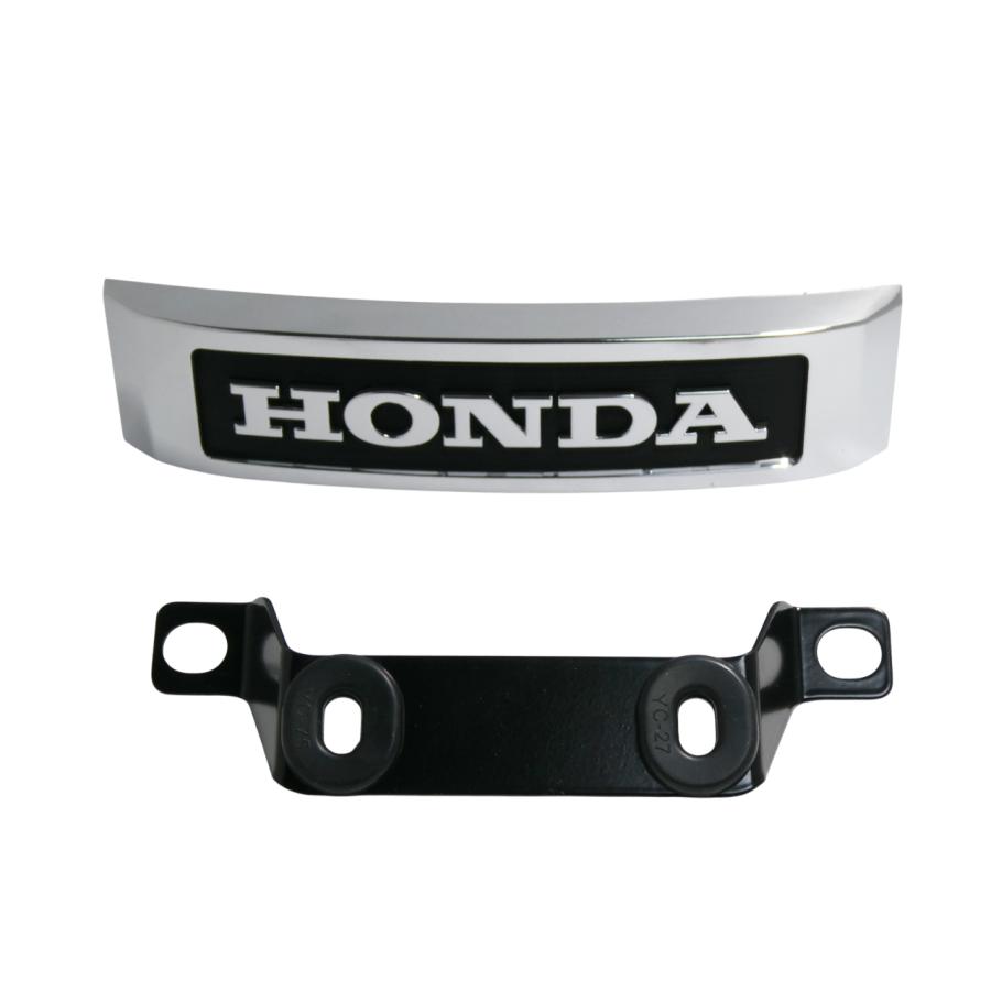 HONDA CB750K メッキ 純正 フロント ステム エンブレム 取り付け