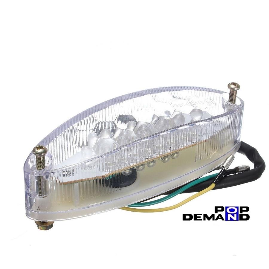 ◆送料220円◆訳有り 汎用 クリア LED テールランプ E11 12V 防水 XJR1200 XJR1200R XJR1200SP XJR1300 XJR1300C|popondemand|03