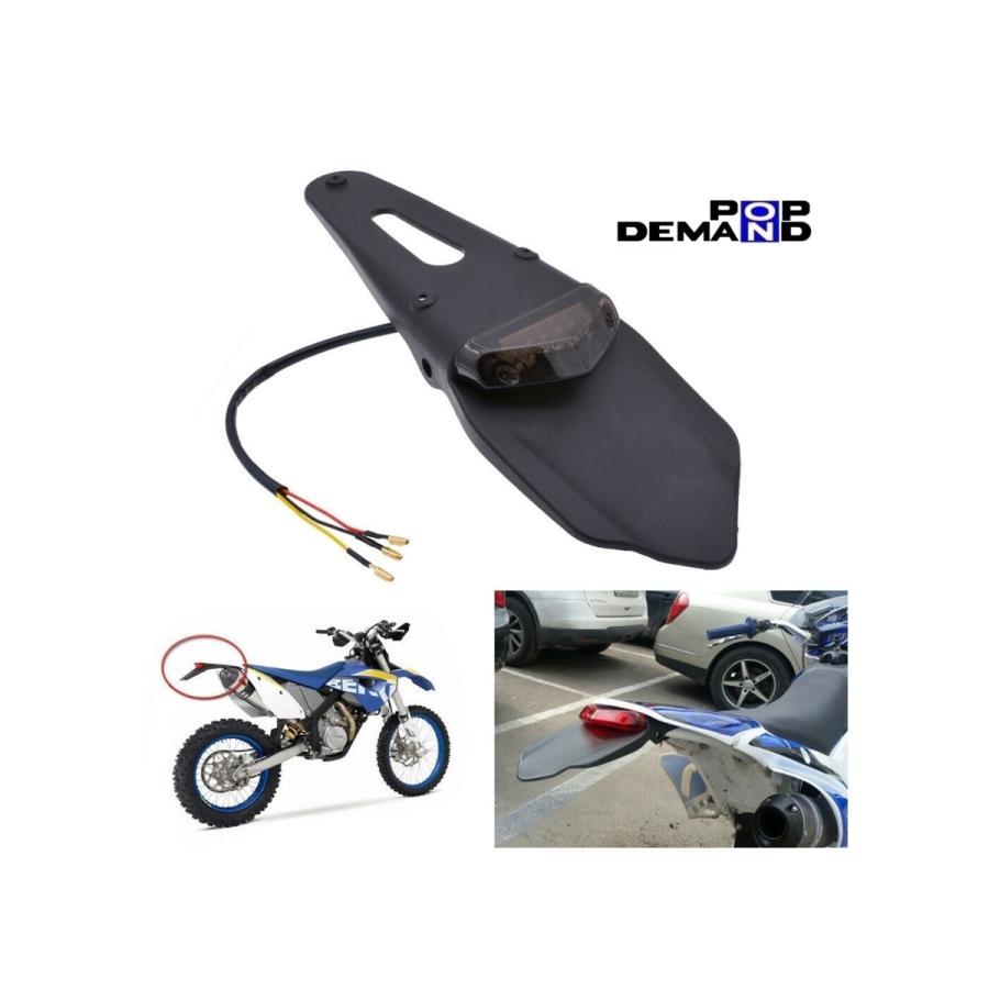 ◇即納◇汎用 LEDテールライト スモーク E4 リアフェンダー 12V WR250Z