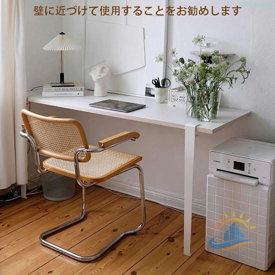 テーブル 76cm 脚 4 本セット 金属製 クリップ式 調節可能 F字型
