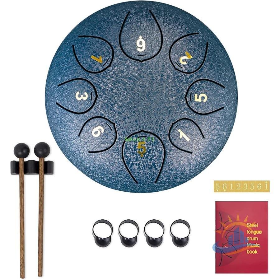 楽器・機材 スチールタングドラム 8音 専用バッグ マレット付