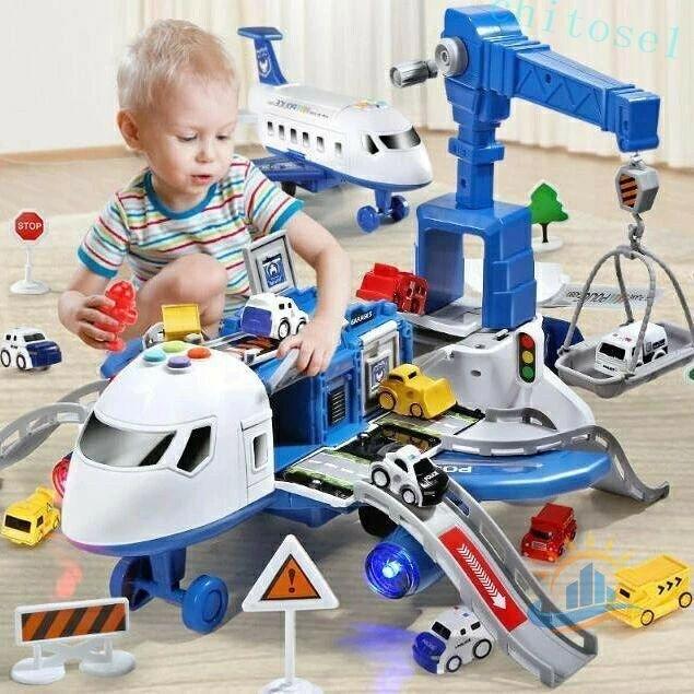 子供 2 歳児 おもちゃ 飛行機 おままごと ヘリコプター in 1 分解可能