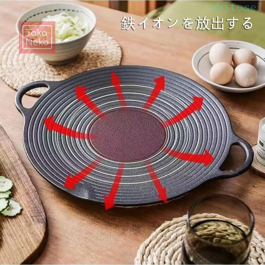 鉄板 マルチグリドル バーベキュープレート 鉄製バーベキュープレート