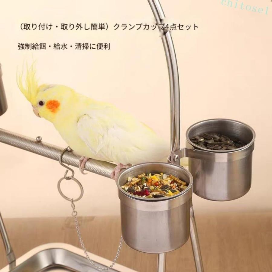 バードアスレチック インコオウムスタンド 鳥スタンド 止まり 大型