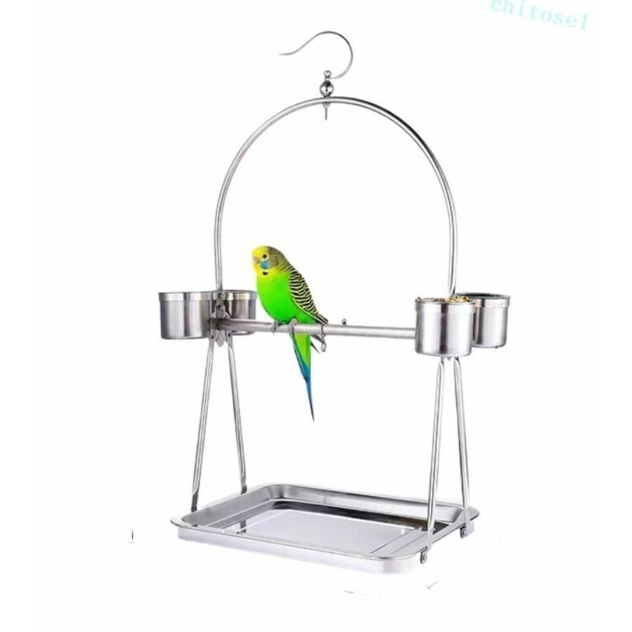 バードアスレチック インコオウムスタンド 鳥スタンド 止まり 大型