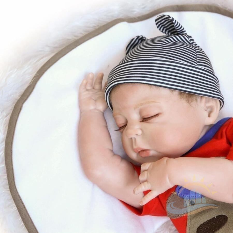 リボーンドール 赤ちゃん人形 全身シリコン 衣装付き 新生児 ベビー