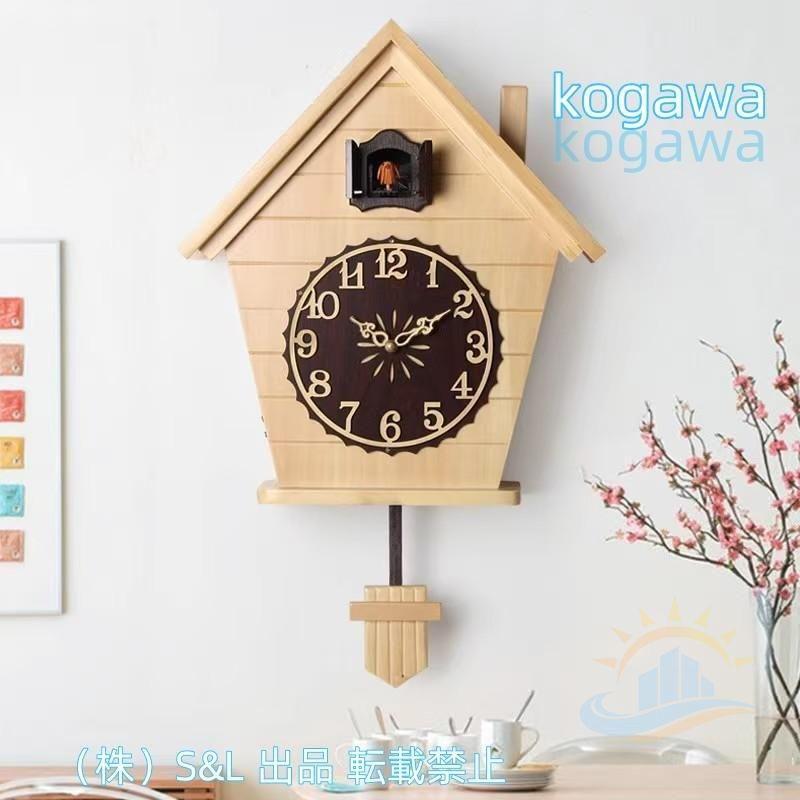 未使用品　クォーツ　鳩時計　掛け時計　報時付き　リズム時計　木製 鳩時計 壁掛け 木製 壁掛け時計 アナログ リズム時計 掛け時計