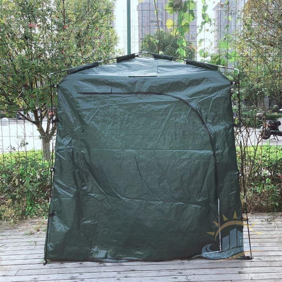 サイクルハウス バイクガレージ 屋外用 屋外 バイクテント 物置 置き場