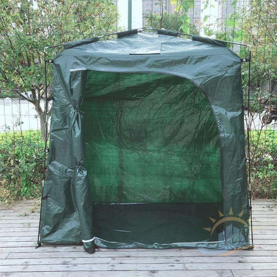 サイクルハウス バイクガレージ 屋外用 屋外 バイクテント 物置 置き場