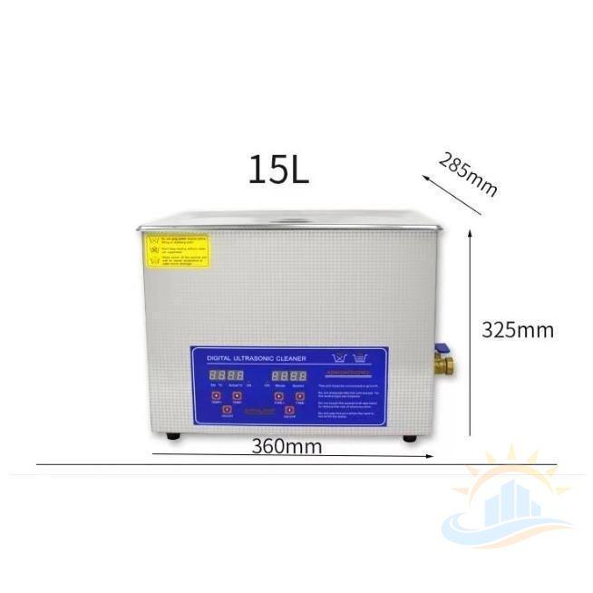 超音波洗浄器 15L 業務用クリーナー洗浄機 デジタル ヒーター