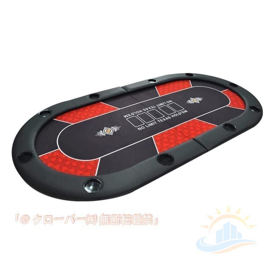 ポーカーテーブル ポーカーマットテキサス 付き200X100CM