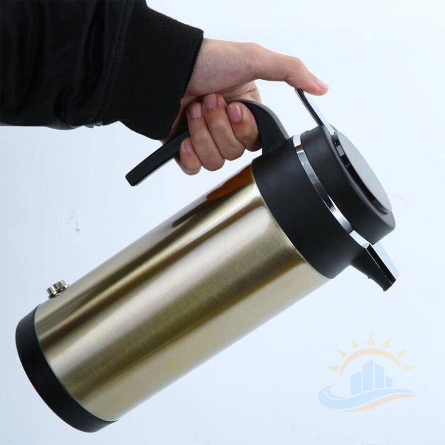 電気ポット ジャーポット 24V大容量1200ML 車のUSB電気
