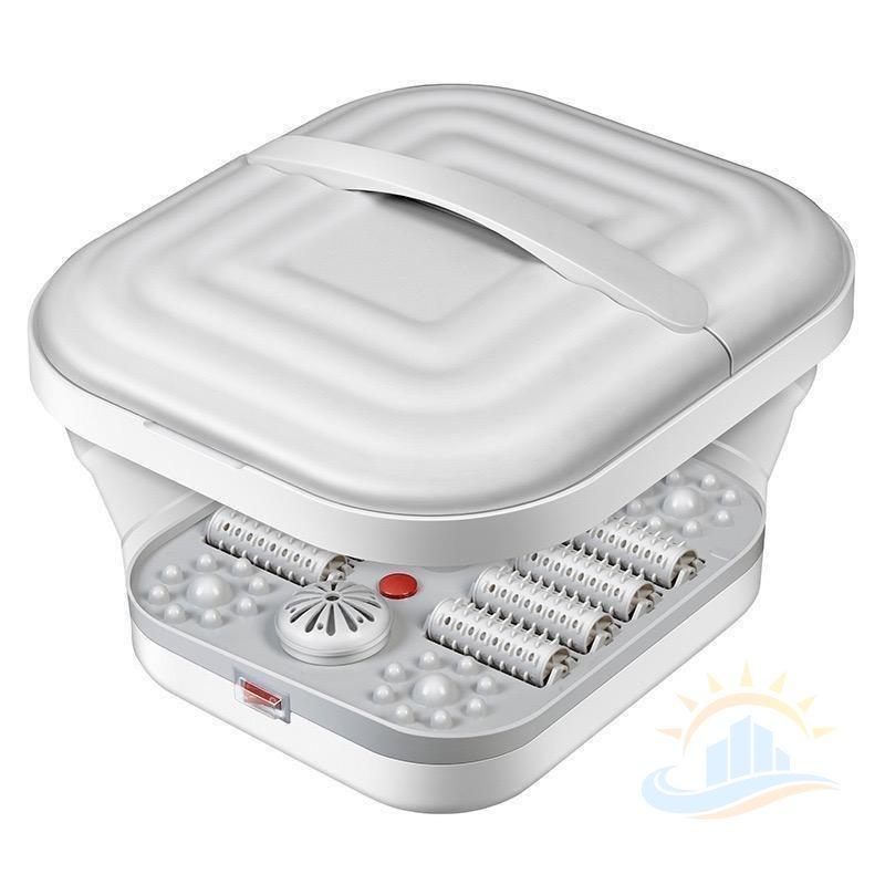 折り畳み足湯器新品未使用品 フットバス 保温 折りたたみ 家庭用 足湯 折り畳み フットケア 電気
