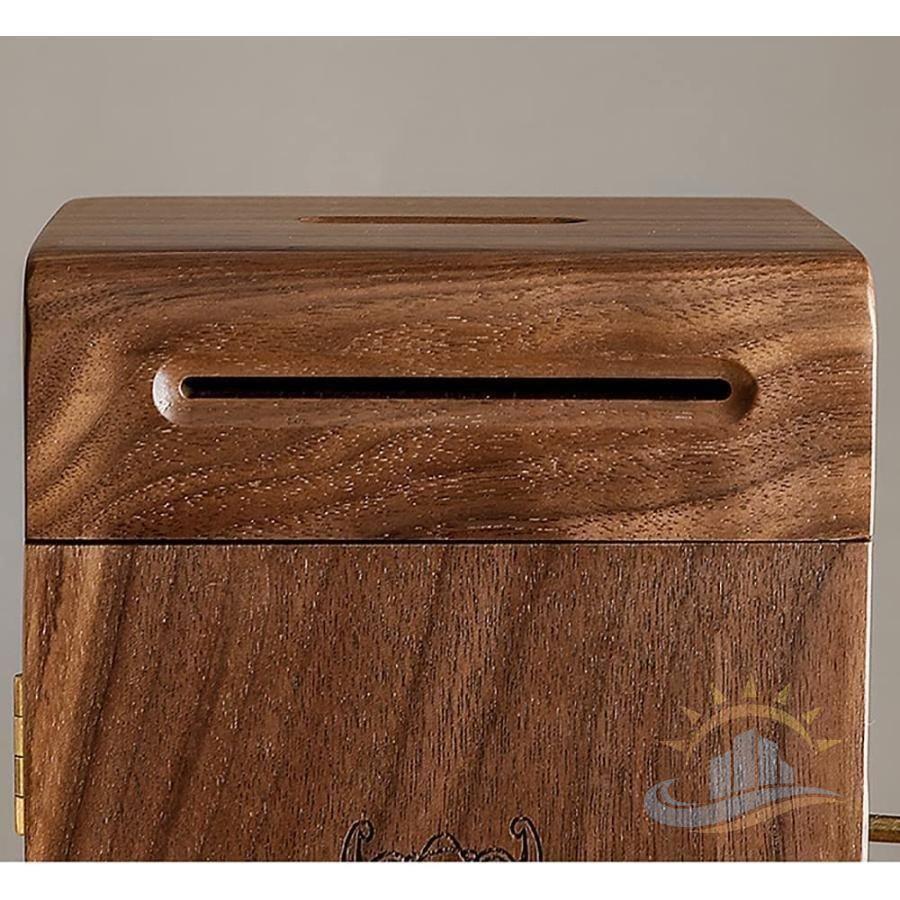 Tosmu 賽銭貯金箱 Wooden Art ki-gu-mi 賽銭貯金箱