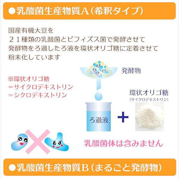 ポプリ乳酸菌生産物質90g  国産無農薬大豆を使用 16種の乳酸菌 ビフィズス菌入 水溶性食物繊維 難消化性オリゴ糖もブレンド 菌活 サプリ｜popuri｜04