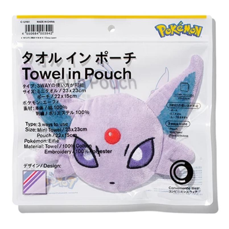 Pokemon（ポケモン） タオル イン ポーチ エーフィ ハンカチ