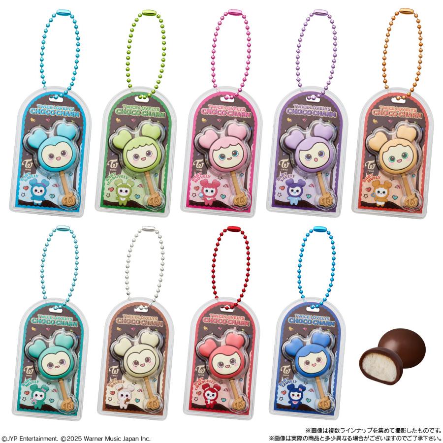 BOX販売 TWICE LOVELYS チョコがけボーロ＆チャーム : ポピクロ