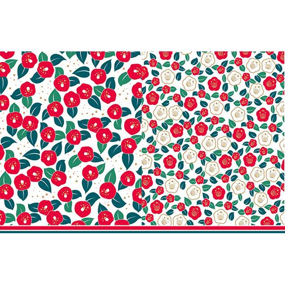 ポーセラーツ 転写紙 【白磁用】椿 TSUBAKI 転写紙 和柄転写紙 ※A3