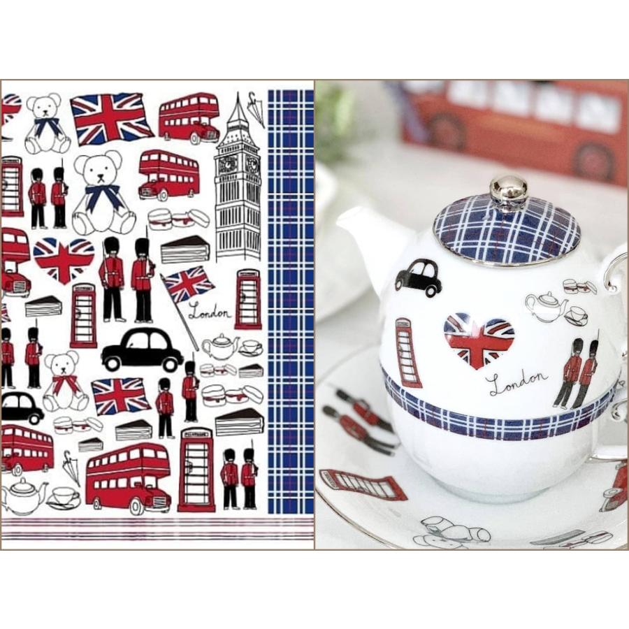 ポーセラーツ 転写紙 【白磁用】Love London ロンドン 転写紙