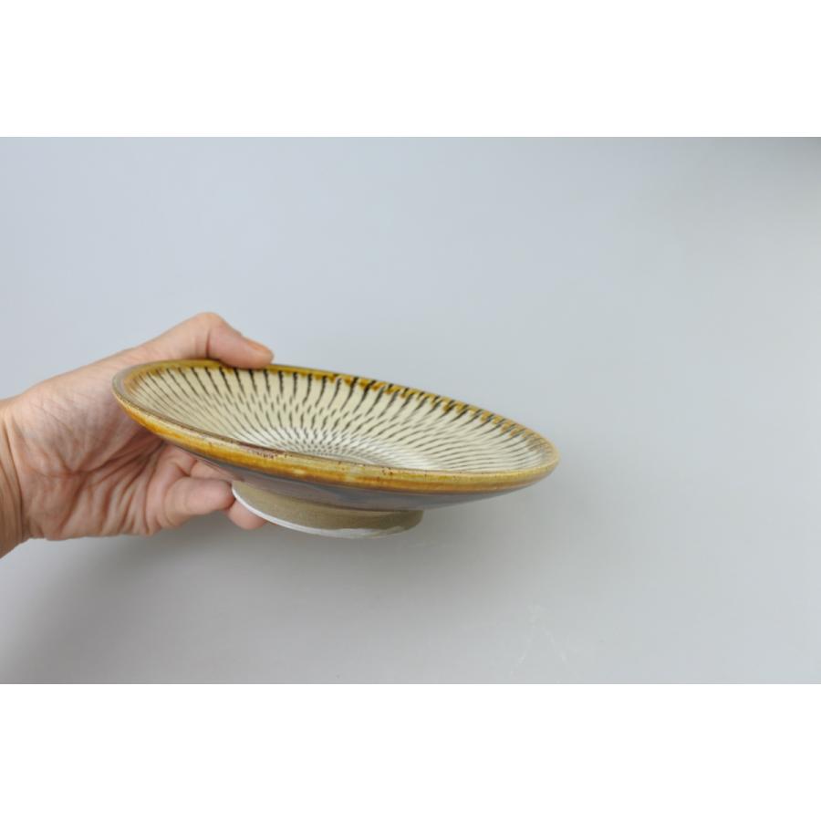 小鹿田焼＊飛び鉋＊5寸皿／15cm : Porch Drop ヤフー店 - 通販 - Yahoo