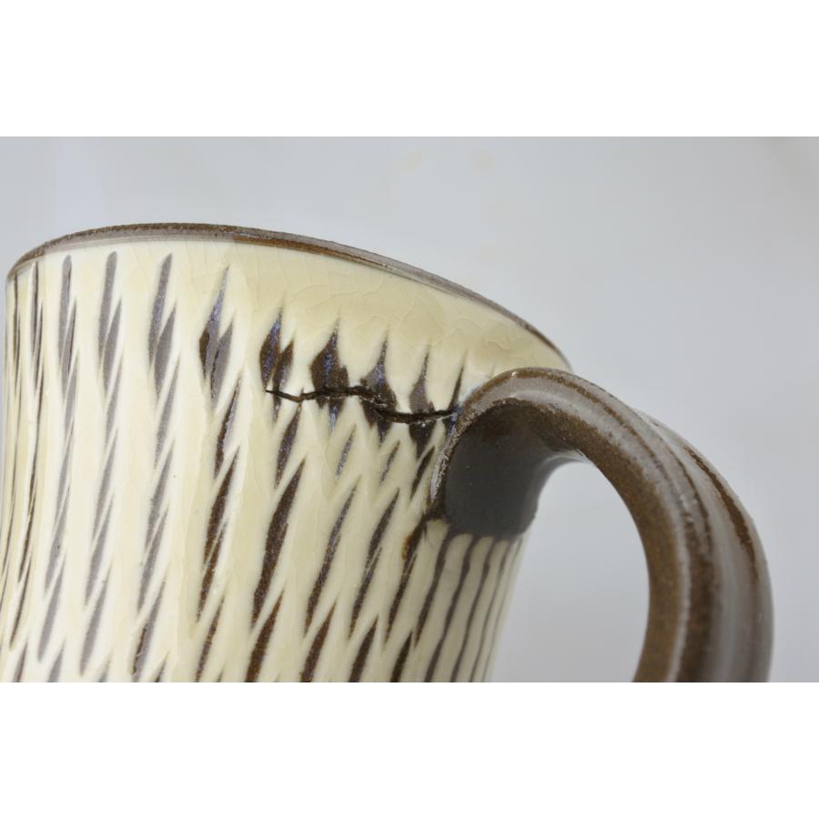 アウトレット】小鹿田焼＊飛び鉋＊マグカップ : Porch Drop ヤフー店