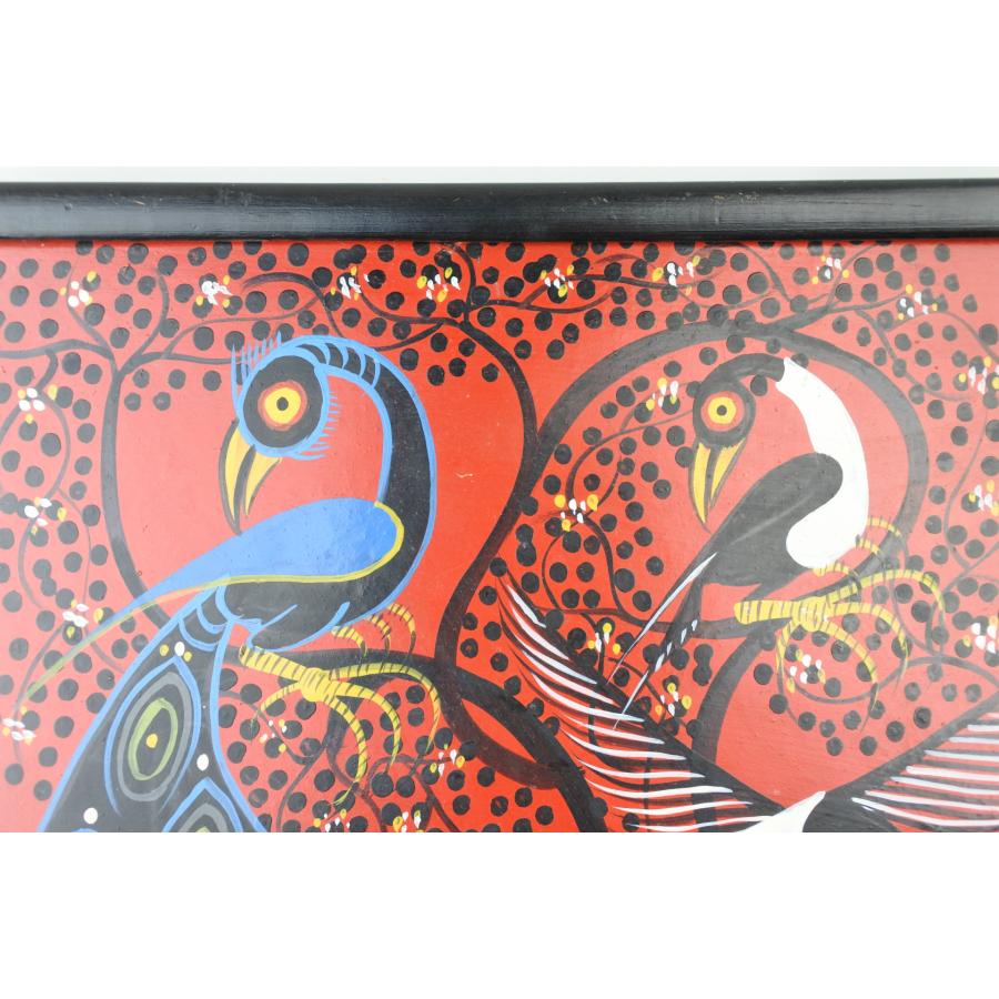 ティンガティンガアート（タンザニア製） ティンガティンガアート（タンザニア製） 送料無料【ビンテージ