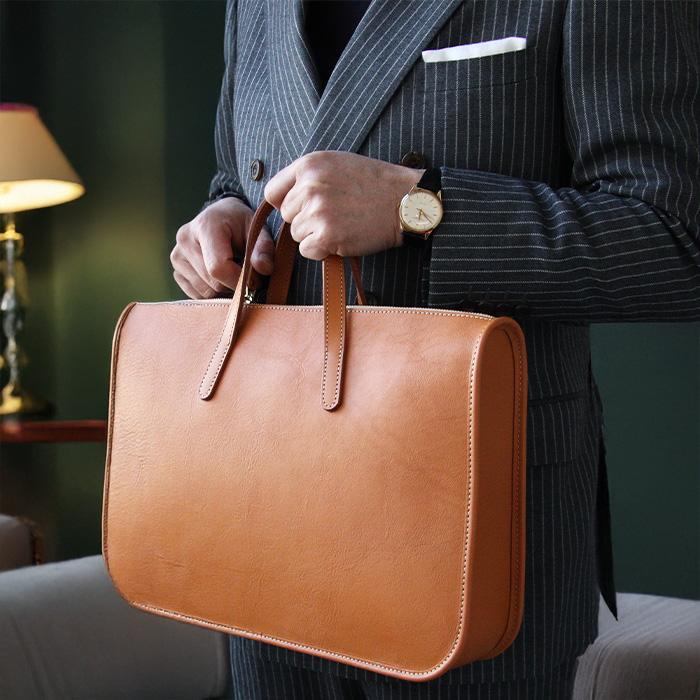 PORCO ROSSO（ポルコロッソ） ビジネスバッグ 本革 メンズ レディース