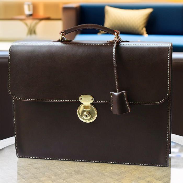 【良品】BALLY ビジネスバッグ ブリーフケース レザー 鍵付き ブラウン ブリーフケース 上質革製ビジネスバッグ ブラウン|ブリーフケース専門