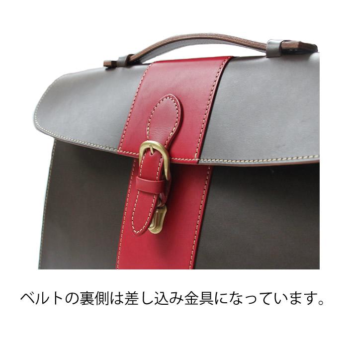 ビジネスバッグ メンズ レディース 本革 革 a4 ノートPC ブリーフケース ドキュメントケース 名入れ 通勤 栃木レザー ブランド ポルコロッソ 日本製 [nouki3]の画像
