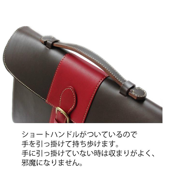 ビジネスバッグ メンズ レディース 本革 革 a4 ノートPC ブリーフケース ドキュメントケース 名入れ 通勤 栃木レザー ブランド ポルコロッソ 日本製 [nouki3]の画像