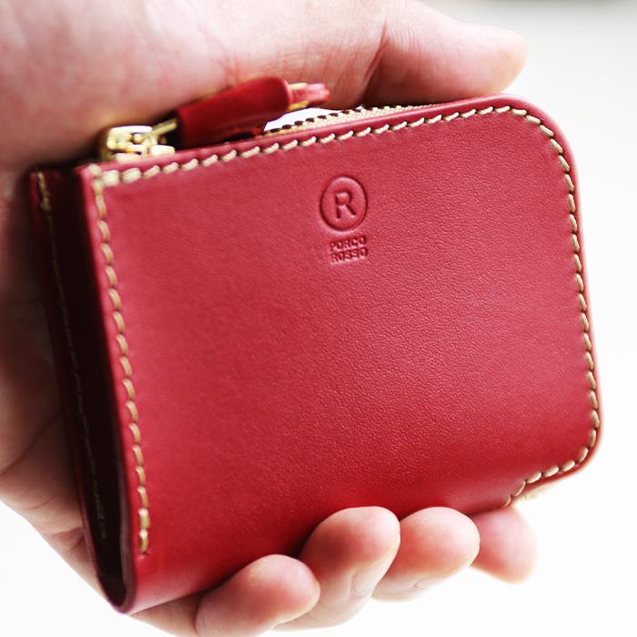 PORCO ROSSO カードケース スリム 本革 革 栃木レザー